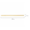 Размешиватель одноразовый деревянный 140 мм, КОМПЛЕКТ 1000 шт., WELDAY (ВЭЛДЭЙ), 607576, 607576