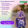 Папка для рисунков и чертежей с регулируемыми ручками BRAUBERG KIDS А3, 1 отделение, карман внутри, "Любознательный кот", 273414, 273414