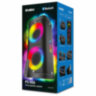 Колонка портативная SVEN PS-950, 160 Вт, TWS, Bluetooth, FM, USB, microSD, LED-дисплей, черная, SV-022396, 513972