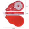 Корректирующая лента BRAUBERG MAXI PLUS, 5 мм х 25 м, механизм перемотки, корпус красный, блистер, 272501, 272501