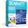 Весы напольные SCARLETT SC-BS33E022, электронные, вес до 180 кг, квадратные, стекло, звездное небо, 457198