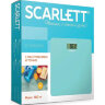 Весы напольные SCARLETT SC-BS33E035, электронные, вес до 180 кг, квадратные, стекло, бирюзовые, 457199