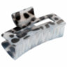 Краб для волос 8,5 см, глянцевый, АССОРТИ, MONTE VITA (МОНТЕ ВИТА), 457003, 12 штук, 457003