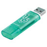 Флеш-диск 16 GB, SMARTBUY Glossy, USB 2.0, зеленый, SB16GBGS-G, 512192