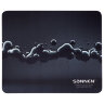 Коврик для мыши SONNEN "DROPS", резина + ткань, 220х180х3 мм, 513290, 513290