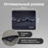 Коврик для мыши SONNEN "DROPS", резина + ткань, 220х180х3 мм, 513290, 513290