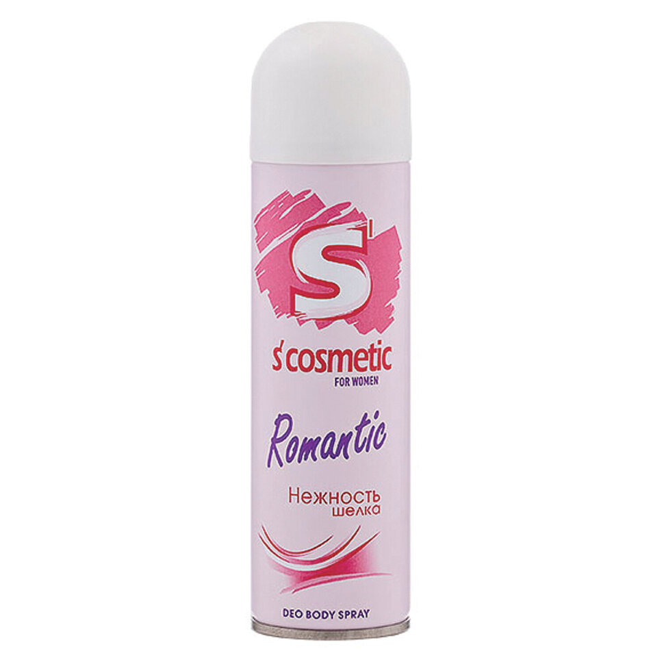 Дезодорант для тела женский 145 мл, S’COSMETIC "Нежность шелка", СИБИАР, 5-05.01.022.01, 701254