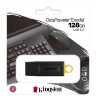 Флеш-диск 128 GB KINGSTON DataTraveler Exodia, разъем USB 3.2, черный/желтый, DTX/128GB, 513639