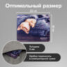 Коврик для мыши SONNEN "KITTEN", резина + ткань, 220х180х3 мм, 513313, 513313