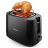 Тостер PHILIPS HD2581/90, 830 Вт, 2 тоста, 8 режимов, пластик, черный, 456941