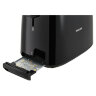 Тостер PHILIPS HD2581/90, 830 Вт, 2 тоста, 8 режимов, пластик, черный, 456941