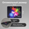 Коврик для мыши SONNEN "EXPLOSIVE", резина + ткань, 220х180х3 мм, 513291, 513291