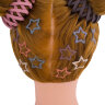 Заколки для волос НАБОР 10 шт., 3 см, клик-клак, звездочки, матовый, разные цвета, MONTE VITA (МОНТЕ ВИТА), 457084, 12 штук, 457084
