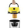 Пылесос хозяйственный KARCHER WD 3 S, мусоросборник 17 л, мощность 1000 Вт, желтый, 1.628-135.0, 456632