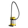 Пылесос хозяйственный KARCHER WD 3 S, мусоросборник 17 л, мощность 1000 Вт, желтый, 1.628-135.0, 456632