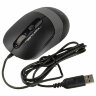 Мышь проводная A4TECH Fstyler FM10, USB, 3 кнопки + 1 колесо-кнопка, оптическая, черная, 1147673, 513923