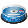 Диски DVD+R (плюс) CROMEX, 4,7 Gb, 16x, Cake Box (упаковка на шпиле), КОМПЛЕКТ 25 шт., 513777, 513777