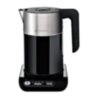 Чайник BOSCH TWK8613P, 1,5 л, 2400 Вт, закрытый нагревательный элемент, нержавеющая сталь, черный, 453114