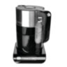Чайник BOSCH TWK8613P, 1,5 л, 2400 Вт, закрытый нагревательный элемент, нержавеющая сталь, черный, 453114