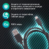 Кабель USB 2.0-micro USB, 1 м, SONNEN, медь, для передачи данных и зарядки, черный, 513115, 513115