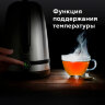 Чайник BQ (БИ-КЬЮ) KT1724SW, 1,7 л, 2200 Вт, закрытый нагревательный элемент, ТЕРМОРЕГУЛЯТОР, стальной, 86189269, 457554
