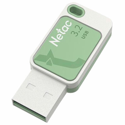 Флеш-диск 128 GB NETAC UA31, USB 3.2, зеленый, NT03UA31N-128G-32GN, 514058