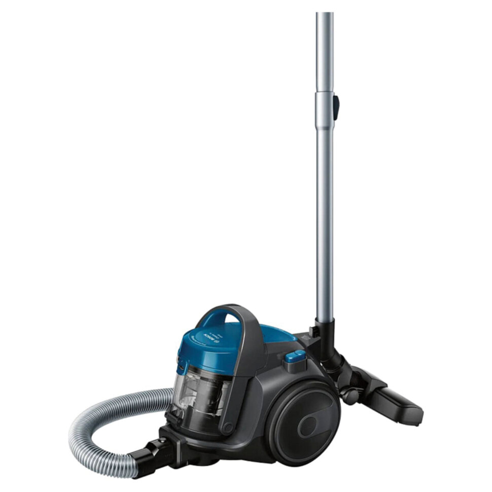 Пылесос BOSCH BGS05A220 с контейнером "циклон", 700 Вт, мощность всасывания 300 Вт, синий, 458586