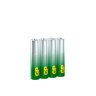 Батарейки КОМПЛЕКТ 4 шт., GP Super G-Tech, AAA (LR03, 24А), алкалиновые, мизинчиковые, в пленке, 24AR, 24ARS-2SB4, 454089