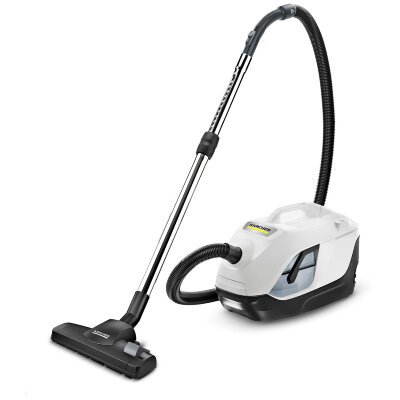 Пылесос KARCHER DS 6 Plus, с аквафильтром, 650 Вт, белый, 1.195-252.0, 457236