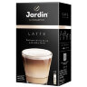 Кофе растворимый порционный JARDIN "3 в 1 Латте", КОМПЛЕКТ 8 пакетиков по 18 г, 1693-10, 622355