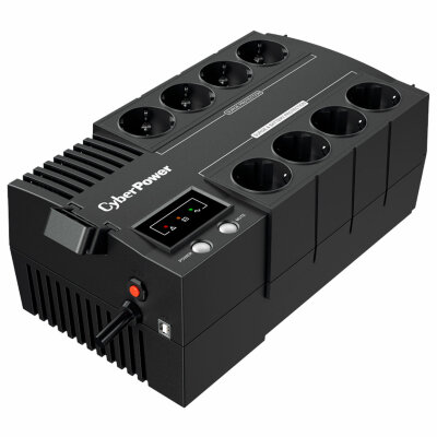 Источник бесперебойного питания CYBERPOWER BS650E, 650 VA (390 W), 8 евророзеток, 354888