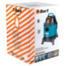 Пылесос хозяйственный BORT BSS-1220-Pro, 1250 Вт, сухая/влажная уборка, сила всасывания 250 Вт, бак 20 л, 98291797, 670587