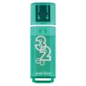Флеш-диск 32 GB, SMARTBUY Glossy, USB 2.0, зеленый, SB32GBGS-G, 512784