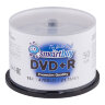 Диски DVD+R (плюс) SMARTBUY, 4,7 Гб, 16x, Cake Box (упаковка на шпиле), КОМПЛЕКТ 50 шт., SBDVPR50, 513985