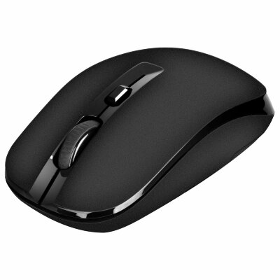 Мышь беспроводная SVEN RX-260W, 3 кнопки + 1 колесо-кнопка, оптическая, черная, SV-018, SV-018160, 513831