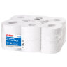 Бумага туалетная 200 м, LAIMA (T2), UNIVERSAL WHITE, 1-слойная, цвет белый, КОМПЛЕКТ 12 рулонов, 111335, 111335
