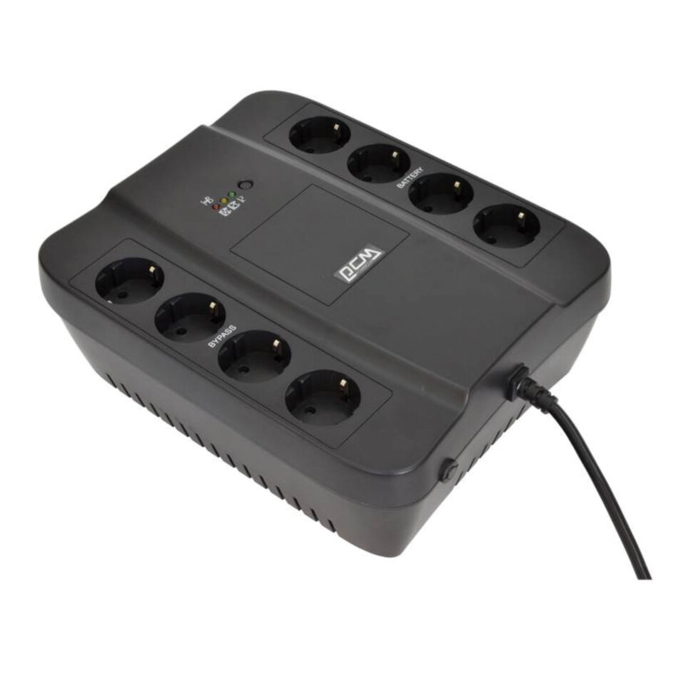 Источник бесперебойного питания POWERCOM Spider SPD-850N, 850 VA (510W), 8 евророзеток, 332715, 354889